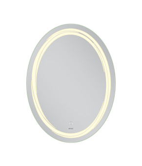 Дзеркало Mixxus Premium WAVE MV04-60x80 (LED Touch, Anti-fog, димер (3-6,5kK)) (MP6636)