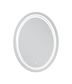 Дзеркало Mixxus Premium WAVE MV04-60x80 (LED Touch, Anti-fog, димер (3-6,5kK)) (MP6636)
