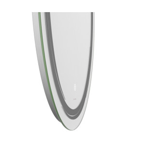 Дзеркало Mixxus Premium WAVE MV04-60x80 (LED Touch, Anti-fog, димер (3-6,5kK)) (MP6636)