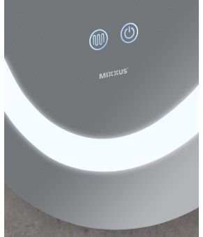 Дзеркало Mixxus PLAIN MV03-50x70 з LED Touch, Anti-fog, димером, рег. яскравості (MI6664)