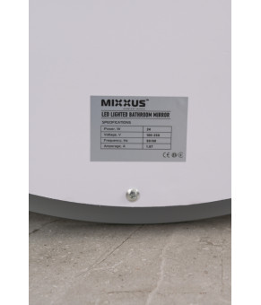 Дзеркало Mixxus PLAIN MV03-50x70 з LED Touch, Anti-fog, димером, рег. яскравості (MI6664)