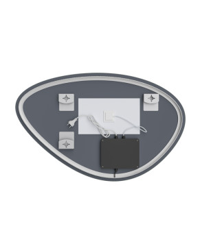 Дзеркало Mixxus Premium DIVERSE MA01-90x60-REVERSE (LED Touch, Anti-fog, димер (3-6,5kK)) (MP6633)