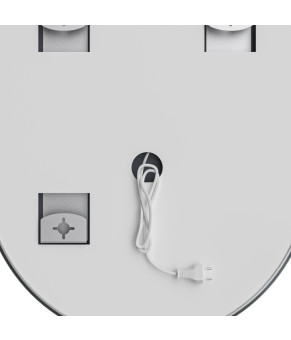 Дзеркало Mixxus Premium ELLIPSE MV05-80x60-REVERSE (LED Touch, Anti-fog, димер (3-6,5kK)) (MP6642)