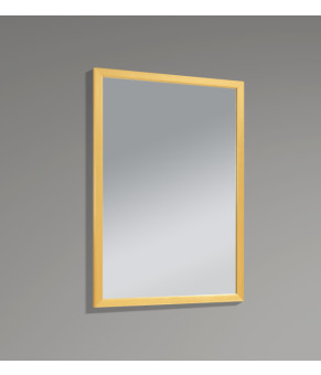Дзеркало настінне Zerix FONTE MRZ09-700x850-REVERSE GOLD прямокутне в золотій рамі (ZX5639)