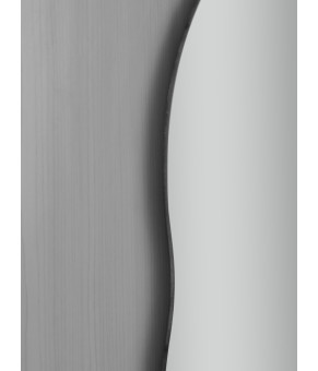 Дзеркало настінне Zerix MIRRA MRZ02-450x600x105 прямокутне з дугоподібним верxом та фігурними бокам
