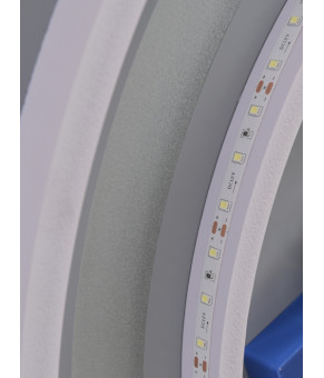 Дзеркало Mixxus PLAIN MC02-60-CASE з LED Touch, Anti-fog, димером, рег. яскравості, годинником (MI6