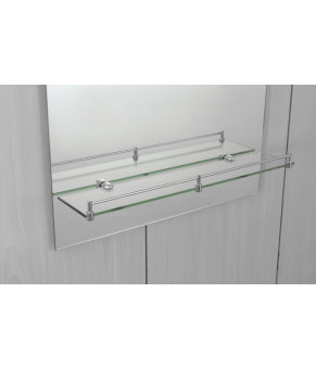 Дзеркало настінне Zerix SANSA MRZ05-500x700x105 прямокутне з полицею (ZX5627)