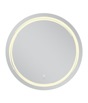 Дзеркало Mixxus Premium WAVE MC04-90 (LED Touch, Anti-fog, димер (3-6,5kK)) (MP6637)