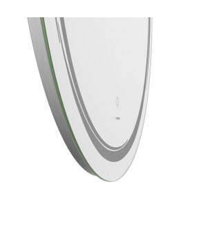 Дзеркало Mixxus Premium WAVE MC04-90 (LED Touch, Anti-fog, димер (3-6,5kK)) (MP6637)