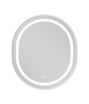 Дзеркало Mixxus Premium ELLIPSE MV05-80x70-REVERSE WHITE (LED Touch, Anti-fog, димер (3-6kK)) (MP66