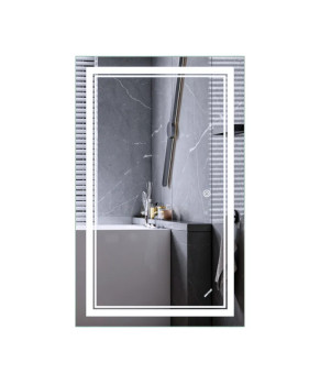 Дзеркало Mixxus Premium QUADRO MR20-50x80-REVERSE (LED Touch, Anti-fog, димер) (MP6620)