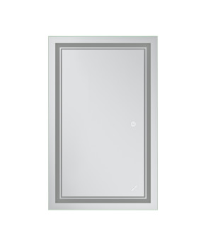 Дзеркало Mixxus Premium QUADRO MR20-50x80-REVERSE (LED Touch, Anti-fog, димер) (MP6620)