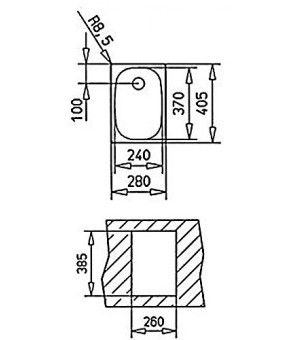 Кухонная мойка Teka E 1B 10132001