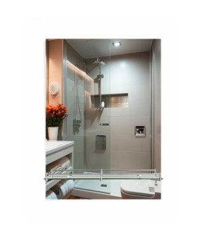 Зеркало настенное Zerix SANSA MRZ05 60x85см с полкой (ZX5628)