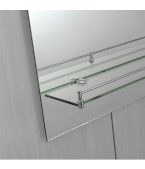 Зеркало настенное Zerix SANSA MRZ05 60x85см с полкой (ZX5628)