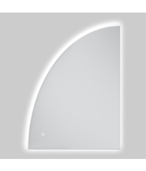 Дзеркало Mixxus Premium TOPPER MS02-75x100 (LED Touch, Anti-fog, димер (3-6,5kK)) (MP6634)
