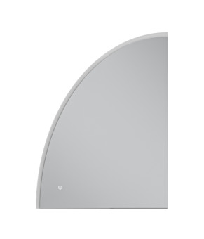 Дзеркало Mixxus Premium TOPPER MS02-75x100 (LED Touch, Anti-fog, димер (3-6,5kK)) (MP6634)