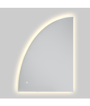 Дзеркало Mixxus Premium TOPPER MS02-75x100 (LED Touch, Anti-fog, димер (3-6,5kK)) (MP6634)