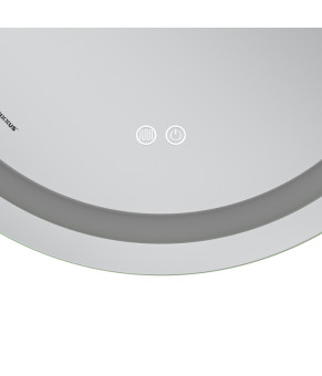 Дзеркало Mixxus Premium ELLIPSE MV05-80x70-REVERSE (LED Touch, Anti-fog, димер (3-6,5kK)) (MP6643)