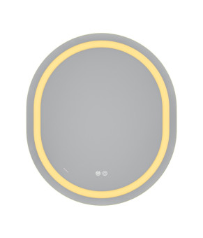 Дзеркало Mixxus Premium ELLIPSE MV05-80x70-REVERSE (LED Touch, Anti-fog, димер (3-6,5kK)) (MP6643)