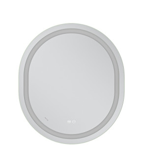 Дзеркало Mixxus Premium ELLIPSE MV05-80x70-REVERSE (LED Touch, Anti-fog, димер (3-6,5kK)) (MP6643)