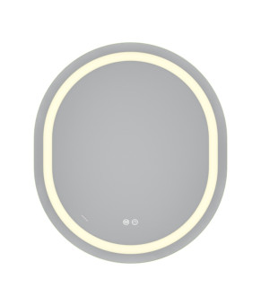 Дзеркало Mixxus Premium ELLIPSE MV05-80x70-REVERSE (LED Touch, Anti-fog, димер (3-6,5kK)) (MP6643)