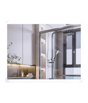 Дзеркало Mixxus Premium OLIVARY MR19-100x80-REVERSE (LED Touch, Anti-fog, димер (3-6,5kK)) (MP6629)