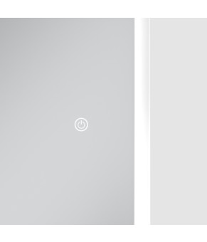 Дзеркало Mixxus Premium OLIVARY MR19-100x80-REVERSE (LED Touch, Anti-fog, димер (3-6,5kK)) (MP6629)