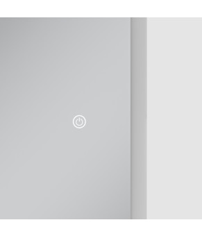 Дзеркало Mixxus Premium OLIVARY MR19-100x80-REVERSE (LED Touch, Anti-fog, димер (3-6,5kK)) (MP6629)