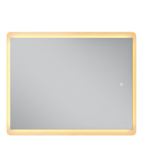 Дзеркало Mixxus Premium OLIVARY MR19-100x80-REVERSE (LED Touch, Anti-fog, димер (3-6,5kK)) (MP6629)