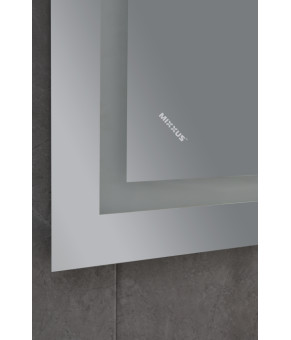 Дзеркало Mixxus TALL MR08-80x60-REVERSE з LED Touch, Anti-fog, димером, регулюванням яскравості (MI