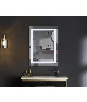 Дзеркало Mixxus TALL MR08-80x60-REVERSE з LED Touch, Anti-fog, димером, регулюванням яскравості (MI