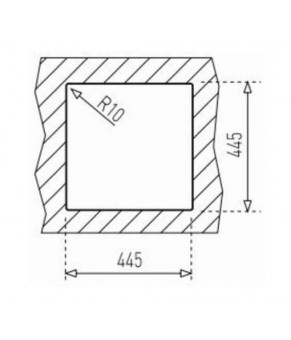 Кухонная мойка Teka Universal 465.465 1B (30000048)