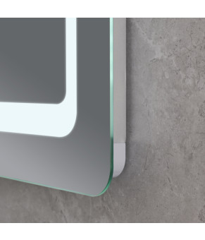 Дзеркало Mixxus TWEE MR09-50x80-REVERSE з LED Touch, Anti-fog, димером, регулюванням яскравості (MI