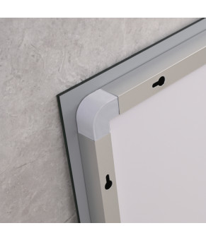 Дзеркало Mixxus WARM MR02-70x50 з LED Touch, Anti-fog, димером, рег. яскравості, годинником (MI6668