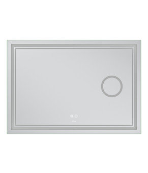 Дзеркало Mixxus Premium QUADRO MR20-120x80 (LED Touch, Anti-fog, димер, лінза) (MP6624)