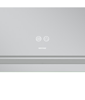 Дзеркало Mixxus Premium QUADRO MR20-120x80 (LED Touch, Anti-fog, димер, лінза) (MP6624)