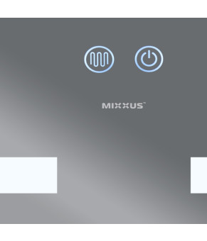 Дзеркало Mixxus HARD MR07-80x50 з LED Touch, Anti-fog, димером, регулюванням яскравості (MI6658)