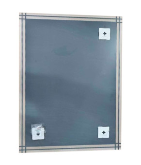 Зеркало настенное Zerix FONTE MRZ10-60x80-Reverse прямоугольное с декором (ZX5640)