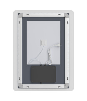 Дзеркало Mixxus Premium OLIVARY MR19-80x60-REVERSE (LED Touch, Anti-fog, димер (3-6,5kK)) (MP6628)