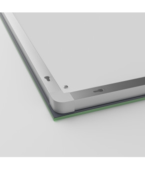 Дзеркало Mixxus Premium QUADRO MR20-100x80 (LED Touch, Anti-fog, димер, лінза) (MP6623)