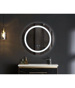 Дзеркало Mixxus PLAIN MC03-60 з LED Touch, Anti-fog, димером, регулюванням яскравості (MI6662)