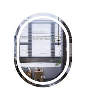 Дзеркало Mixxus Premium ELLIPSE MV05-90x70-REVERSE (LED Touch, Anti-fog, димер (3-6,5kK)) (MP6644)