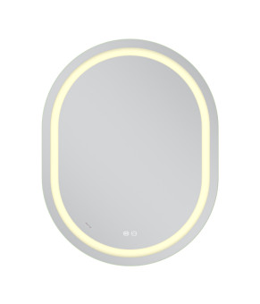 Дзеркало Mixxus Premium ELLIPSE MV05-90x70-REVERSE (LED Touch, Anti-fog, димер (3-6,5kK)) (MP6644)
