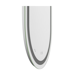 Дзеркало Mixxus Premium ELLIPSE MV05-90x70-REVERSE (LED Touch, Anti-fog, димер (3-6,5kK)) (MP6644)