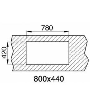 Кухонная мойка Teka Universal 800.440 2B (30000155) 