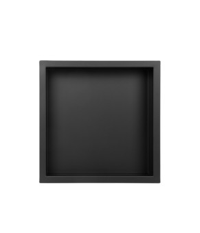 Полиця-ніша для ванної кімнати Mixxus Premium NICHE-0101 BLACK із нержавіючої сталі SUS304 (MI6678)