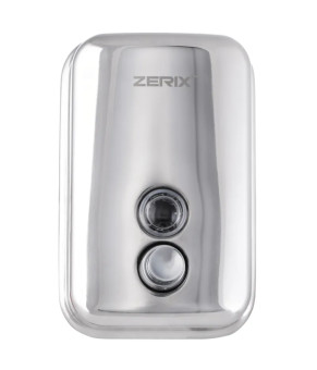 Дозатор для рідкого мила Zerix D-500-SUS настінний (ZX3245)