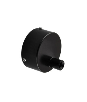 Чашка декоративна Mixxus TCC-01 BLACK (кругла) для маскування кабелю (колір чорний) (MI6638)