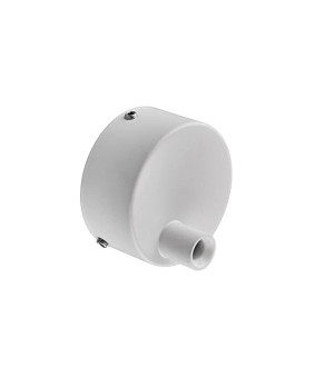 Чашка декоративна Mixxus TCC-01 WHITE (кругла) для маскування кабелю (колір білий) (MI6639)